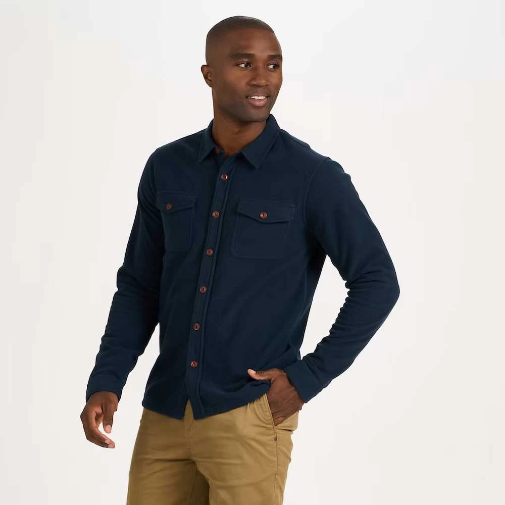 Vuori Men's Aspen Shirt Jacket - Ink 2 Vuori Men's Aspen Shirt Jacket - Ink - Image 2