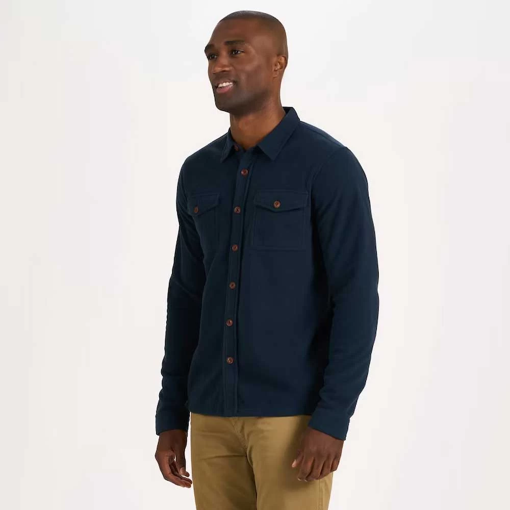 Vuori Men's Aspen Shirt Jacket - Ink 3 Vuori Men's Aspen Shirt Jacket - Ink - Image 3