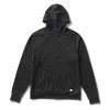 Vuori Men's Ponto Performance 1/2 Zip Hoodie - Black Heather