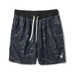 Vuori Men's Kore Short - Black Watercolor Camo