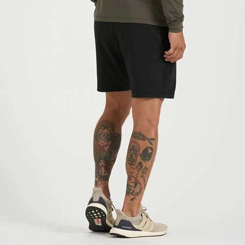 Vuori Men's Ponto Short - Black Heather 4 Vuori Men's Ponto Short - Black Heather - Image 4