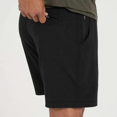 Vuori Men's Ponto Short - Black Heather 7 Vuori Men's Ponto Short - Black Heather - Image 7