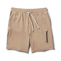 Vuori Men's Sunday Performance Shorts - Camel Heather