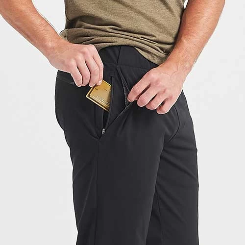 Vuori Men's Fleet Pant - Black 6 Vuori Men's Fleet Pant - Black - Image 6