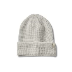 Vuori Unisex Alpine Waffle Beanie - Salt
