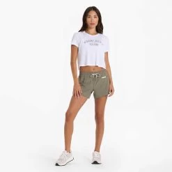 Vuori Women's Clementine 4" Short 2.0 - Light Oregano -Sportswear Sales Store VW3004LOR 00125 1200x crop center.jpg 1