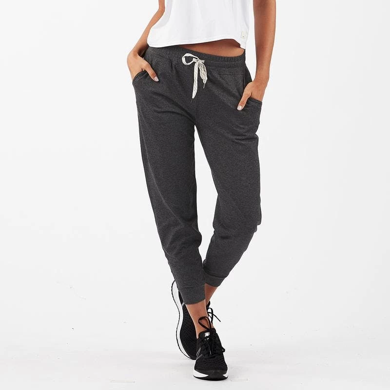 Vuori Women's Performance Jogger - Charcoal Heather 1 Vuori Women's Performance Jogger - Charcoal Heather