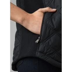 Prana Women's Esla Vest - Black 10 Prana Women's Esla Vest - Black -Sportswear Sales Store W13202332 BLK3