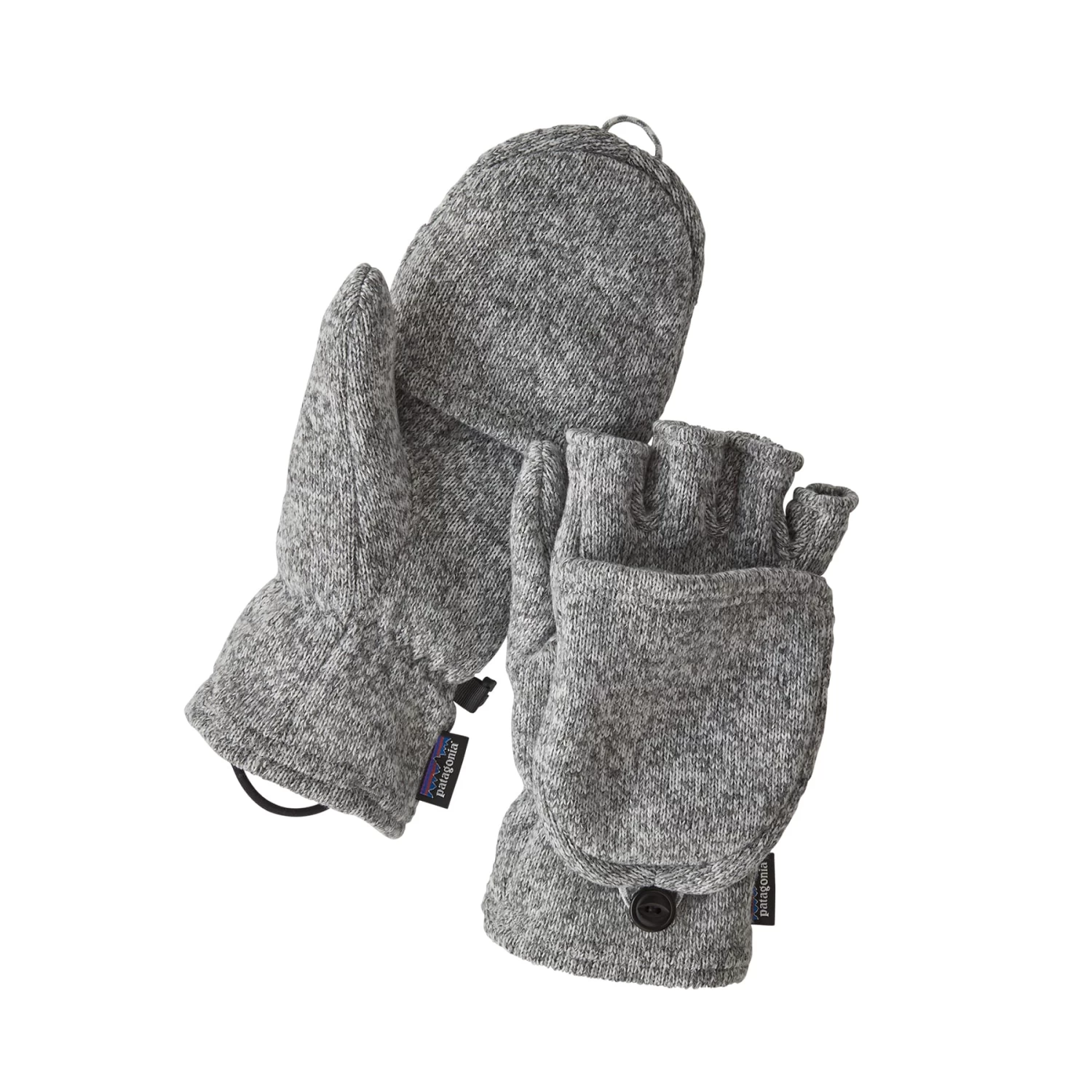 Patagonia Unisex Better Sweater Gloves - Birch White 1 Patagonia Unisex Better Sweater Gloves - Birch White