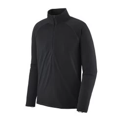 Patagonia Men's Capilene® Midweight Zip-Neck Top - Black