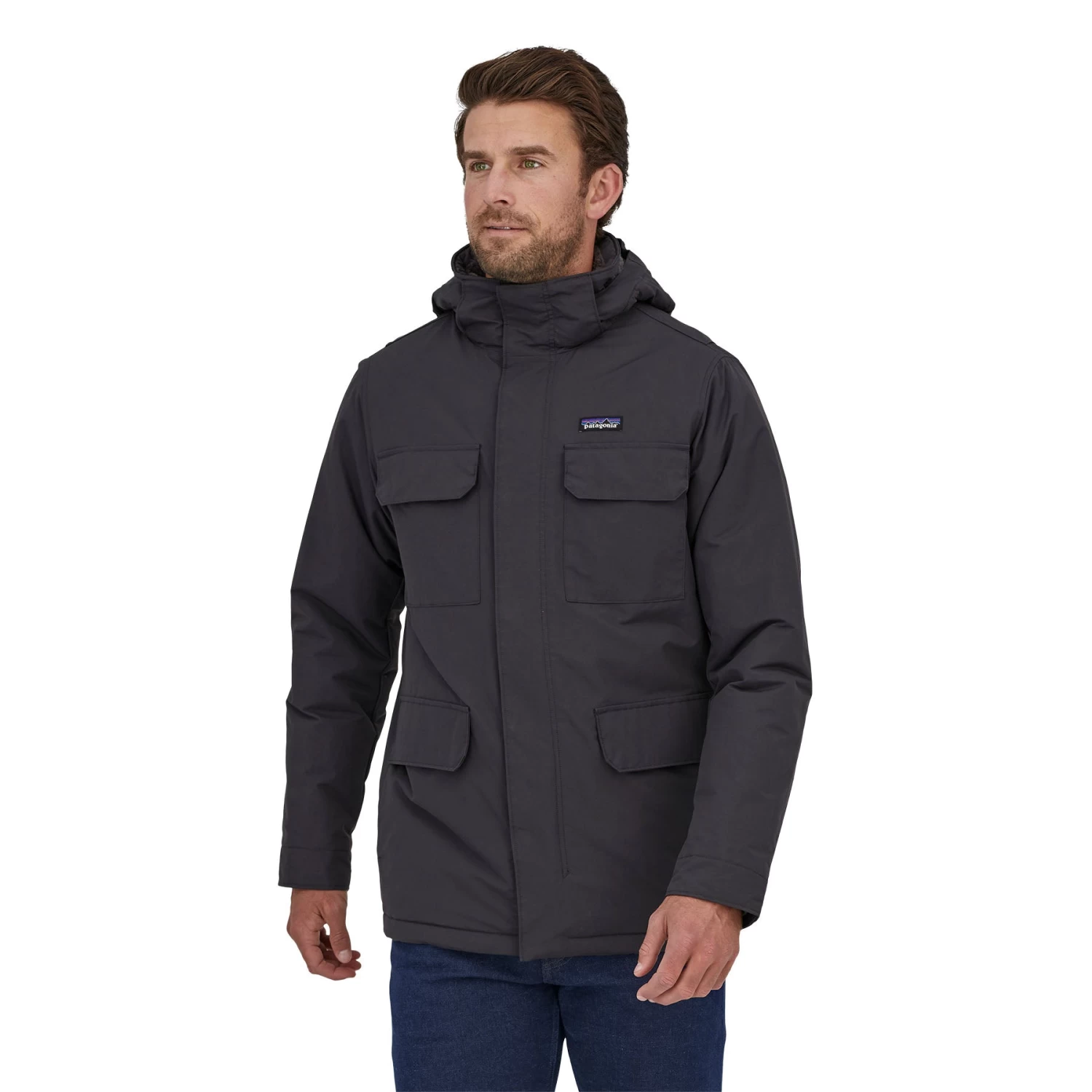 Patagonia Men's Isthmus Parka - Ink Black 3 Patagonia Men's Isthmus Parka - Ink Black - Image 3