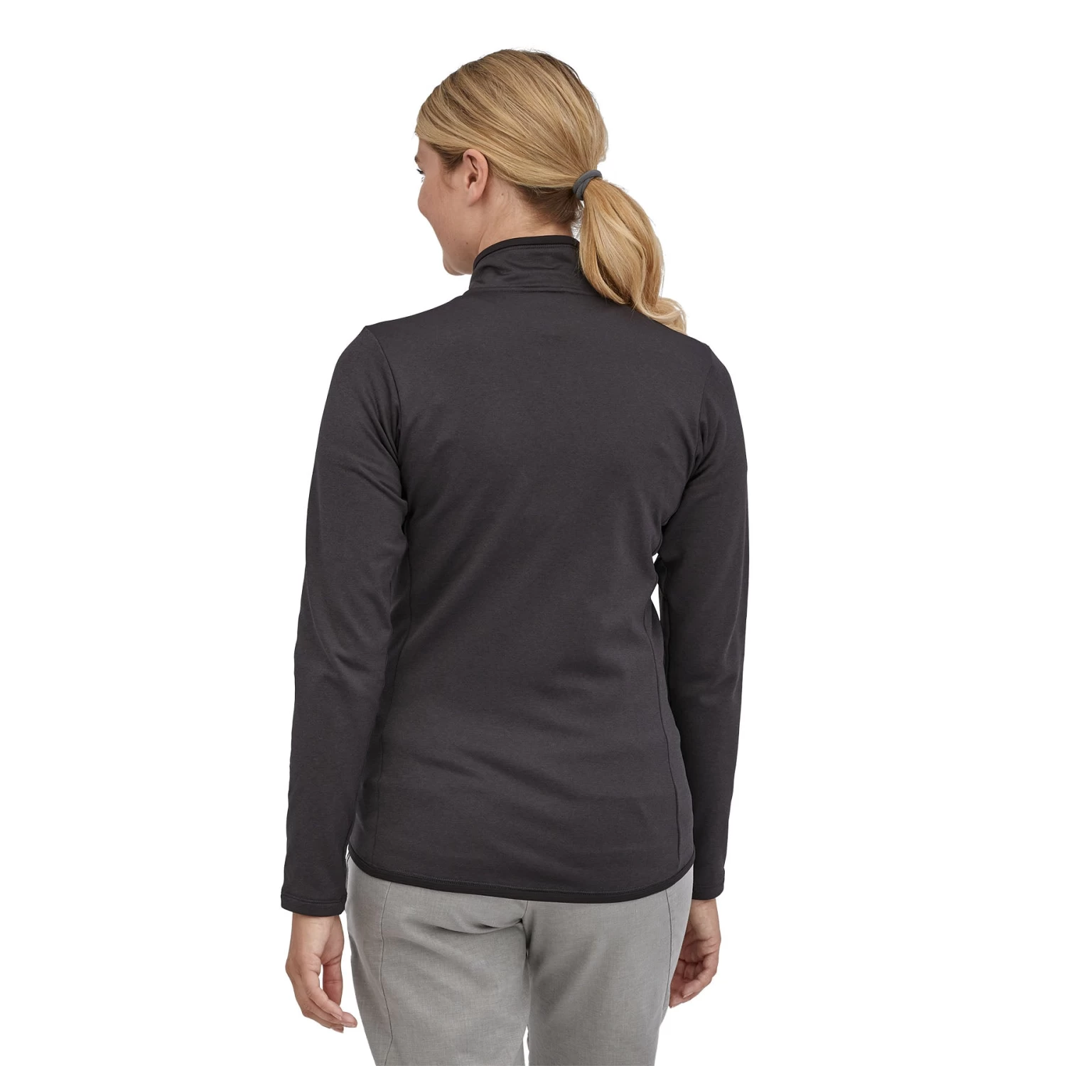 Patagonia Women's R1® Daily Jacket- Ink Black/Black X-Dye 2 Patagonia Women's R1® Daily Jacket- Ink Black/Black X-Dye - Image 2