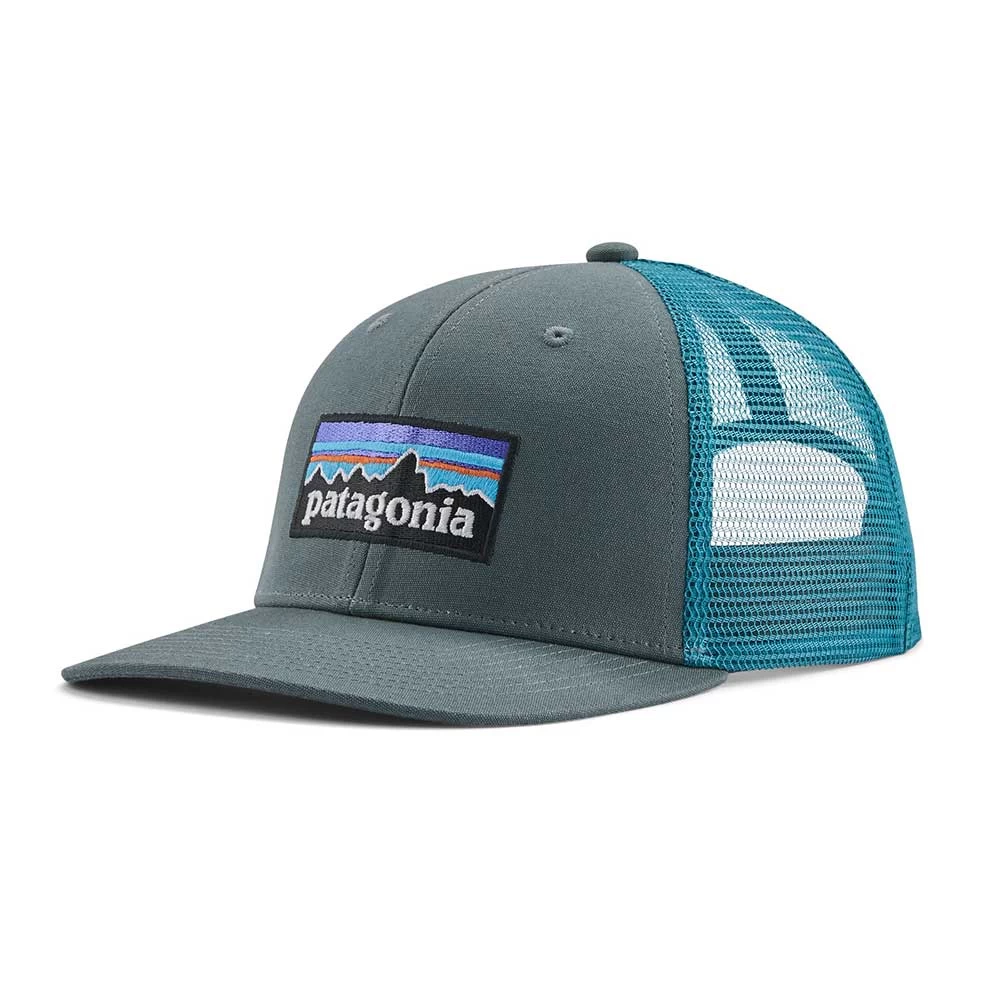 Patagonia Unisex P-6 Logo Trucker Hat - Nouveau Green 1 Patagonia Unisex P-6 Logo Trucker Hat - Nouveau Green
