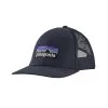 Patagonia Unisex P-6 Logo LoPro Trucker Hat - Navy Blue