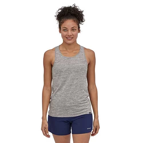 Patagonia Women's Capilene Cool Daily Tank - Feather Grey 5 Patagonia Women's Capilene Cool Daily Tank - Feather Grey - Image 5