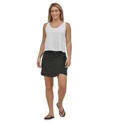 Patagonia Women's Fleetwith Skort - Black -Sportswear Sales Store WBS21 58635 BLK SV3 1