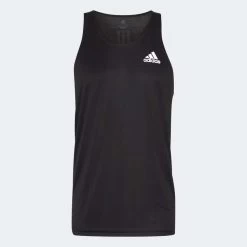ADIDAS Men's Own The Run Singlet - Black