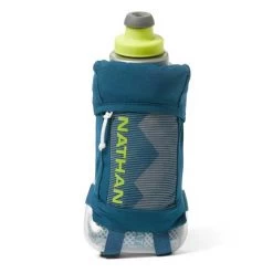 Nathan QuickSqueeze Insulated 18oz - Marine Blue/Finish Lime