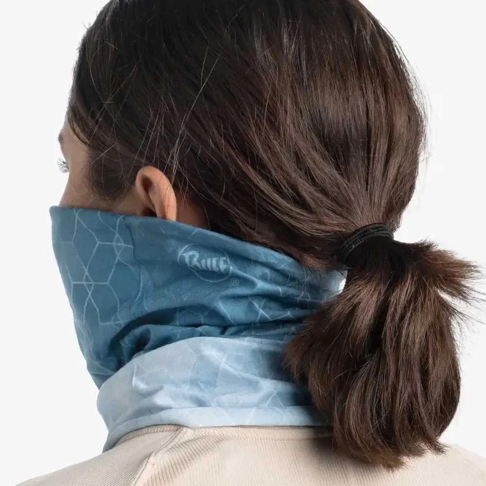 Buff Unisex Original EcoStretch Multifunctional Neckwear - Zelde Teal 8 Buff Unisex Original EcoStretch Multifunctional Neckwear - Zelde Teal - Image 8