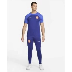Nike Men's Netherlands Dri-FIT Strike Short Sleeve Top - Deep Royal Blue/Hyper Royal -Sportswear Sales Store c5347fc0 109e 4428 a158 0ac5966d0a19