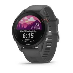 Garmin Forerunner 255 GPS Running Smartwatch- Non Music — Slate Grey