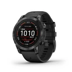 Garmin Epix 2 Pro 47mm Standard Watch - Slate Gray Steel With Black Band