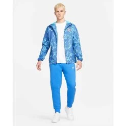 Nike Men's Chelsea AFW Soccer Jacket - Rush Blue/Chlorine Blue
