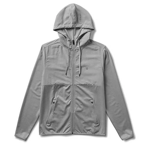 Vuori Men's Sunday Element Jacket - Platinum Heather 1 Vuori Men's Sunday Element Jacket - Platinum Heather