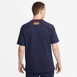 Nike Men's Paris Saint-Germain Travel Short Sleeve Soccer Top - Blackened Blue/Team Red/Gold Suede -Sportswear Sales Store download 20 f282d37b f984 4e62 b50f 99125113dbf4