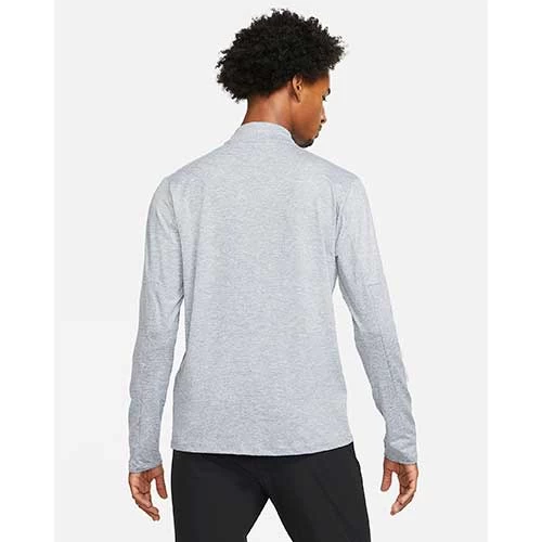 Men's Nike DriFIT Element 1/2 Zip Running Top - Smoke Grey/Grey Fog/Reflective Silver 6 Men's Nike DriFIT Element 1/2 Zip Running Top - Smoke Grey/Grey Fog/Reflective Silver - Image 6
