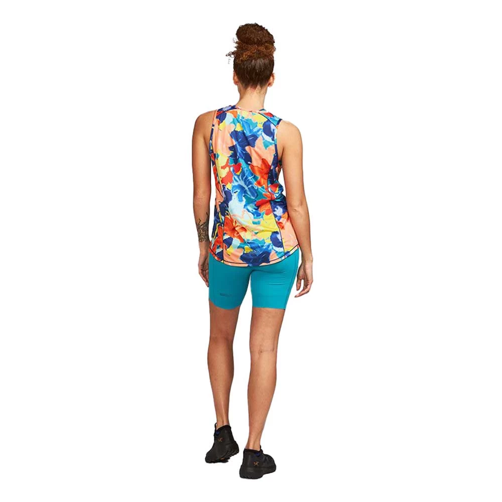 Women's Run All Day Tank - Blu Collage 6 Women's Run All Day Tank - Blu Collage - Image 6