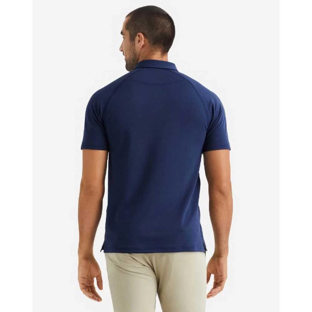 Men's Delta Pique Polo - Navy 5 Men's Delta Pique Polo - Navy - Image 5