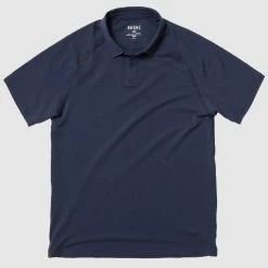 Men's Delta Pique Polo - Navy