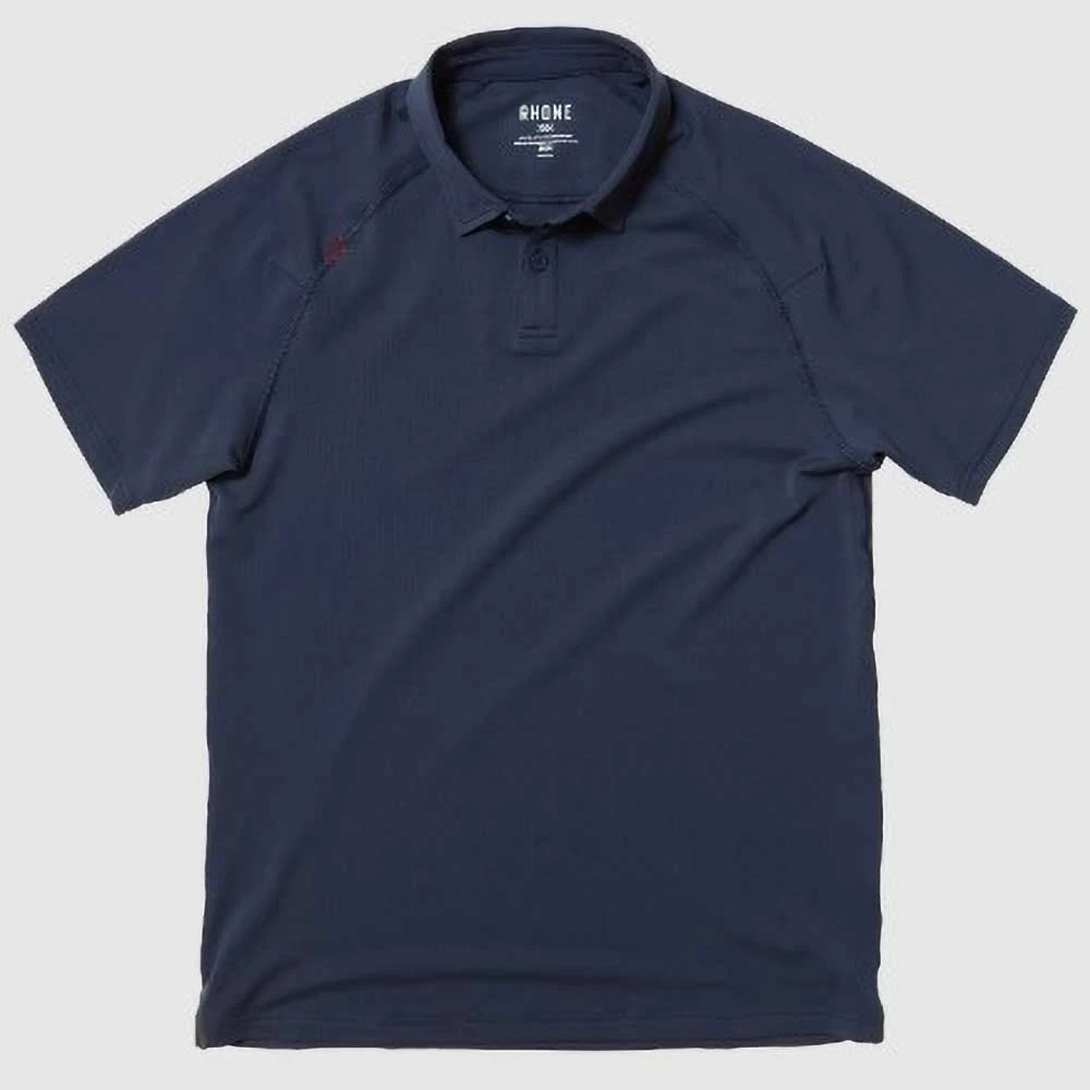 Men's Delta Pique Polo - Navy 1 Men's Delta Pique Polo - Navy