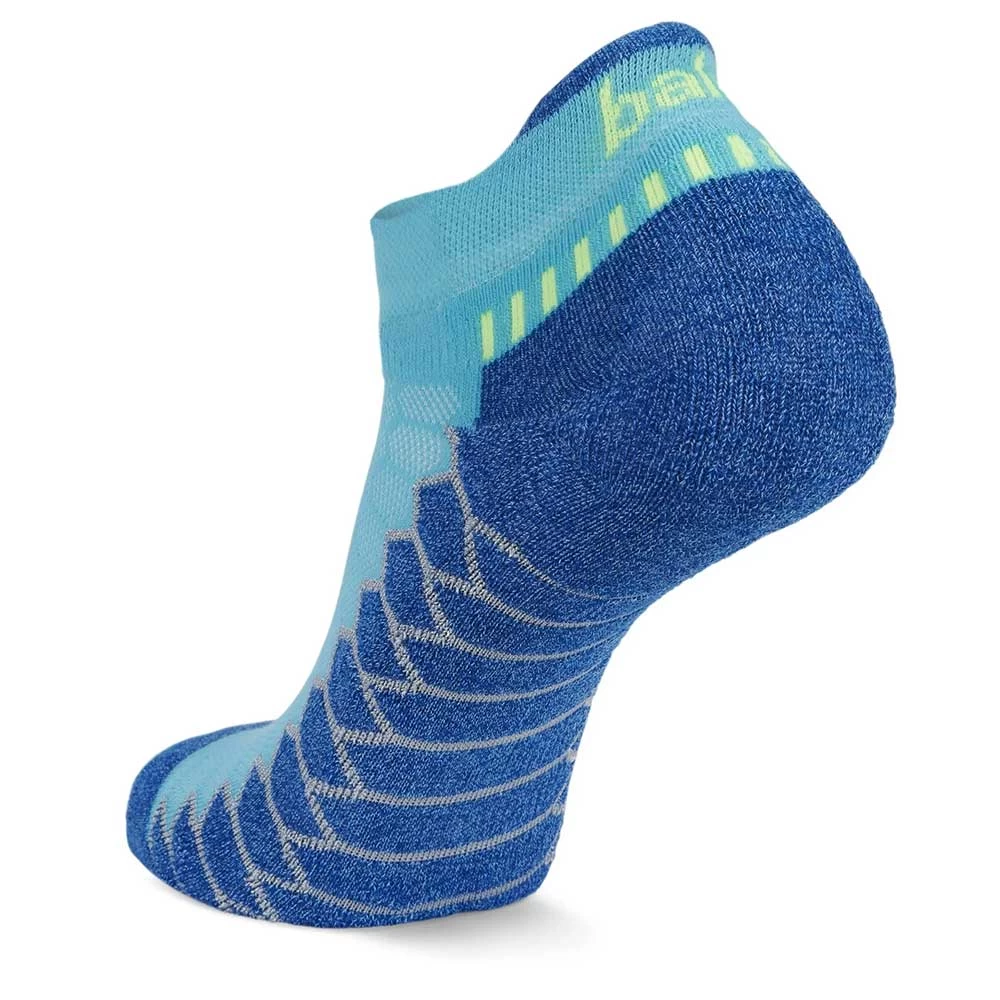 Balega Silver No Show Tab Running Socks - Cobalt 3 Balega Silver No Show Tab Running Socks - Cobalt - Image 3
