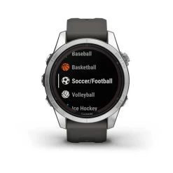 Garmin Fenix 7S Pro Solar Glass - Silver With Graphite Band -Sportswear Sales Store pd 08 xl 21595798 8498 44e8 b4b3 9ff90a91b7e1