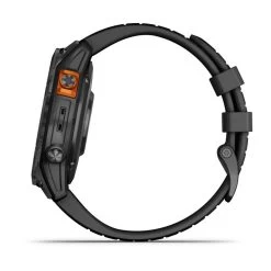 Garmin Fenix 7 Pro 47 Mm Solar Glass - Slate Gray With Black Band -Sportswear Sales Store pd 10 xl