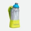 Nathan QuickSqueeze Lite Insulated 12oz Bottle - Finish Lime/Blue Me Away
