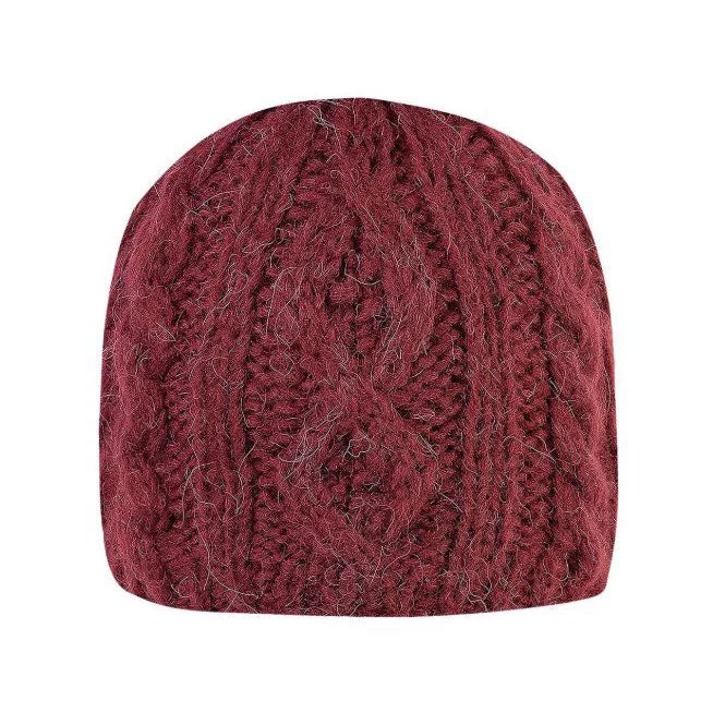 Women's Riley Beanie - Raisin 1 Women's Riley Beanie - Raisin