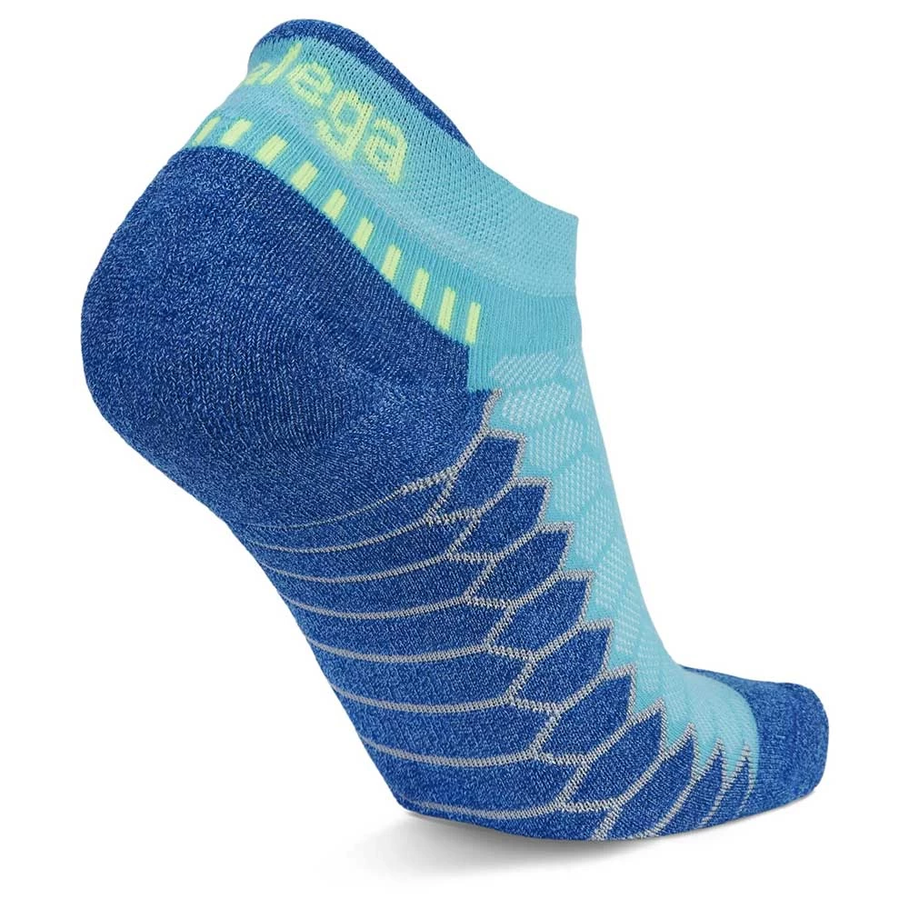 Balega Silver No Show Tab Running Socks - Cobalt 4 Balega Silver No Show Tab Running Socks - Cobalt - Image 4