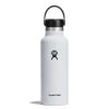 Hydro Flask 18 Oz Standard Mouth - White