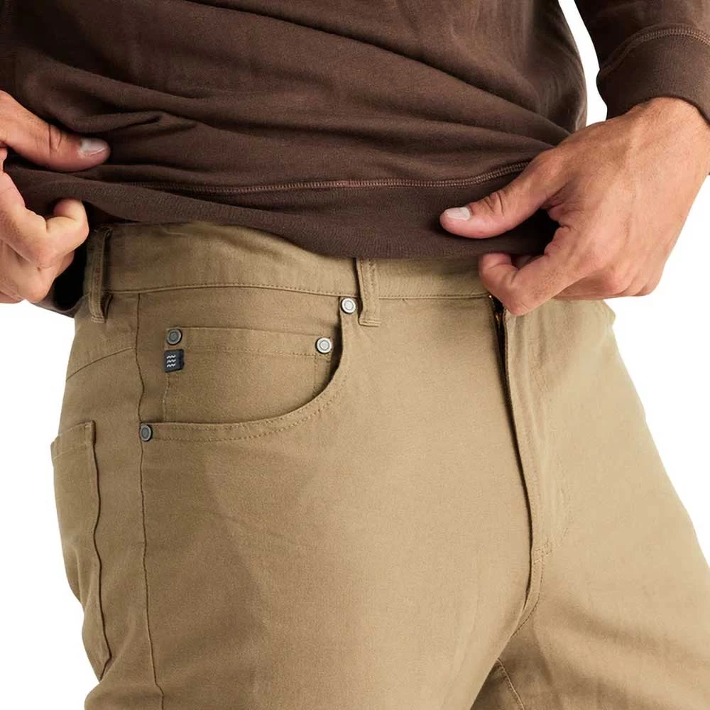 Men's Stretch Canvas 5 Pocket Pant - Timber 2 Men's Stretch Canvas 5 Pocket Pant - Timber - Image 2