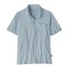 Patagonia Men's Cotton In Conversion Lightweight Polo - Steam Blue