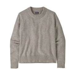 Patagonia Women's Recycled Wool Crewneck Sweater - Salt Grey