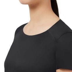 On Running Women's Performance T - Black/Dark -Sportswear Sales Store webimage 434e3865 5fe0 4474 986e 2672a2925ea4