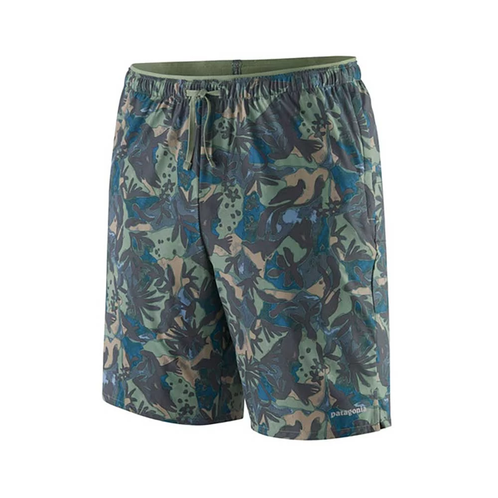 Patagonia Men's Multi Trails Short - Lands And Waters: Sedge Green 1 Patagonia Men's Multi Trails Short - Lands And Waters: Sedge Green