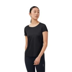 On Running Women's Performance T - Black/Dark