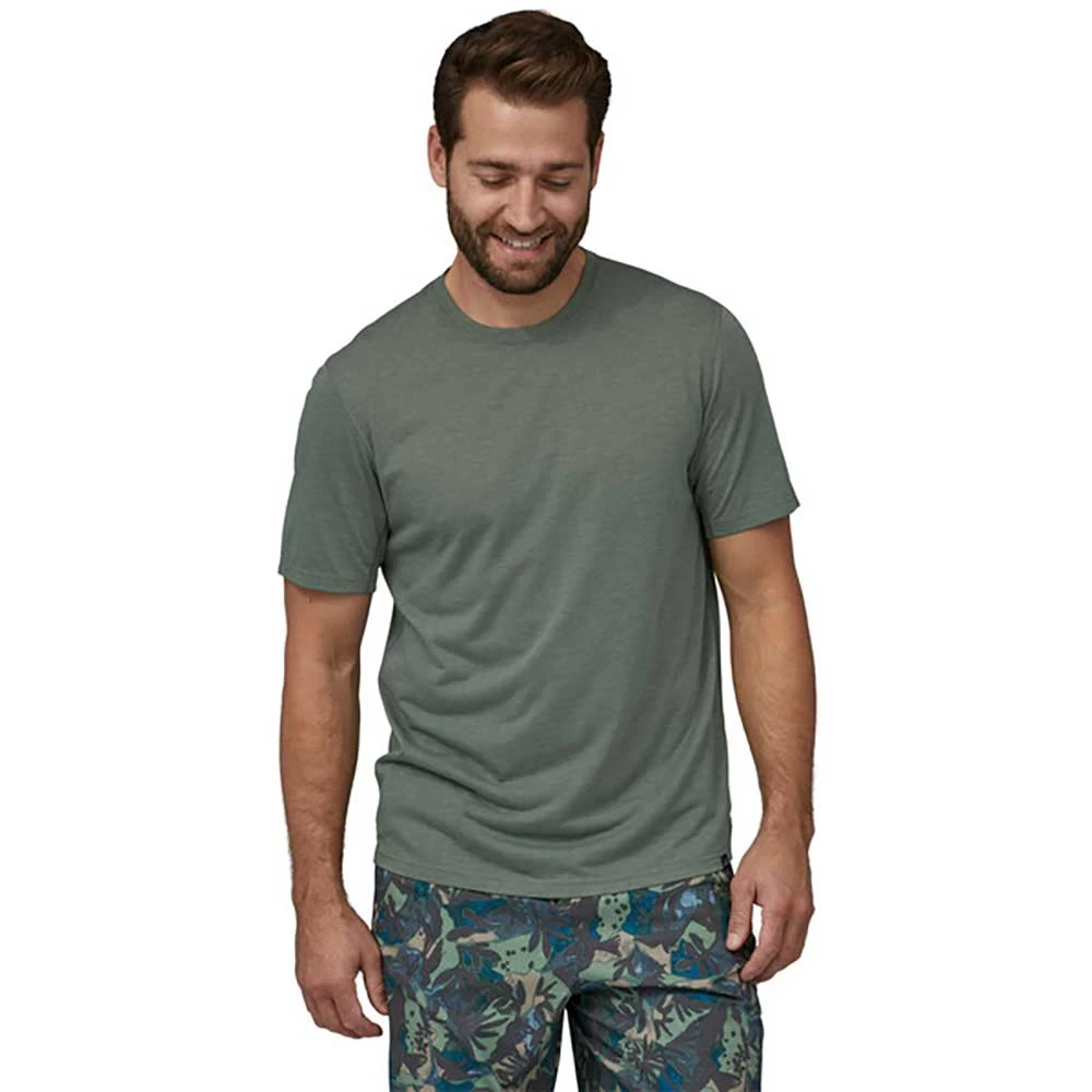 Patagonia Men's Capilene Cool Trail Shirt - Hemlock Green 2 Patagonia Men's Capilene Cool Trail Shirt - Hemlock Green - Image 2