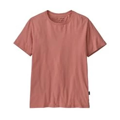 Patagonia Unisex Regenerative Organic Certified Cotton Lightweight Tee - Sunfade Pink