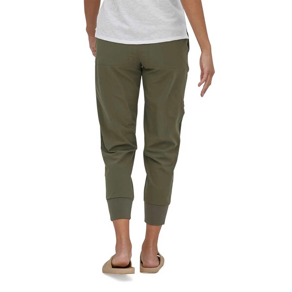 Patagonia Women's Happy Hike Studio Pant - Basin Green 3 Patagonia Women's Happy Hike Studio Pant - Basin Green - Image 3